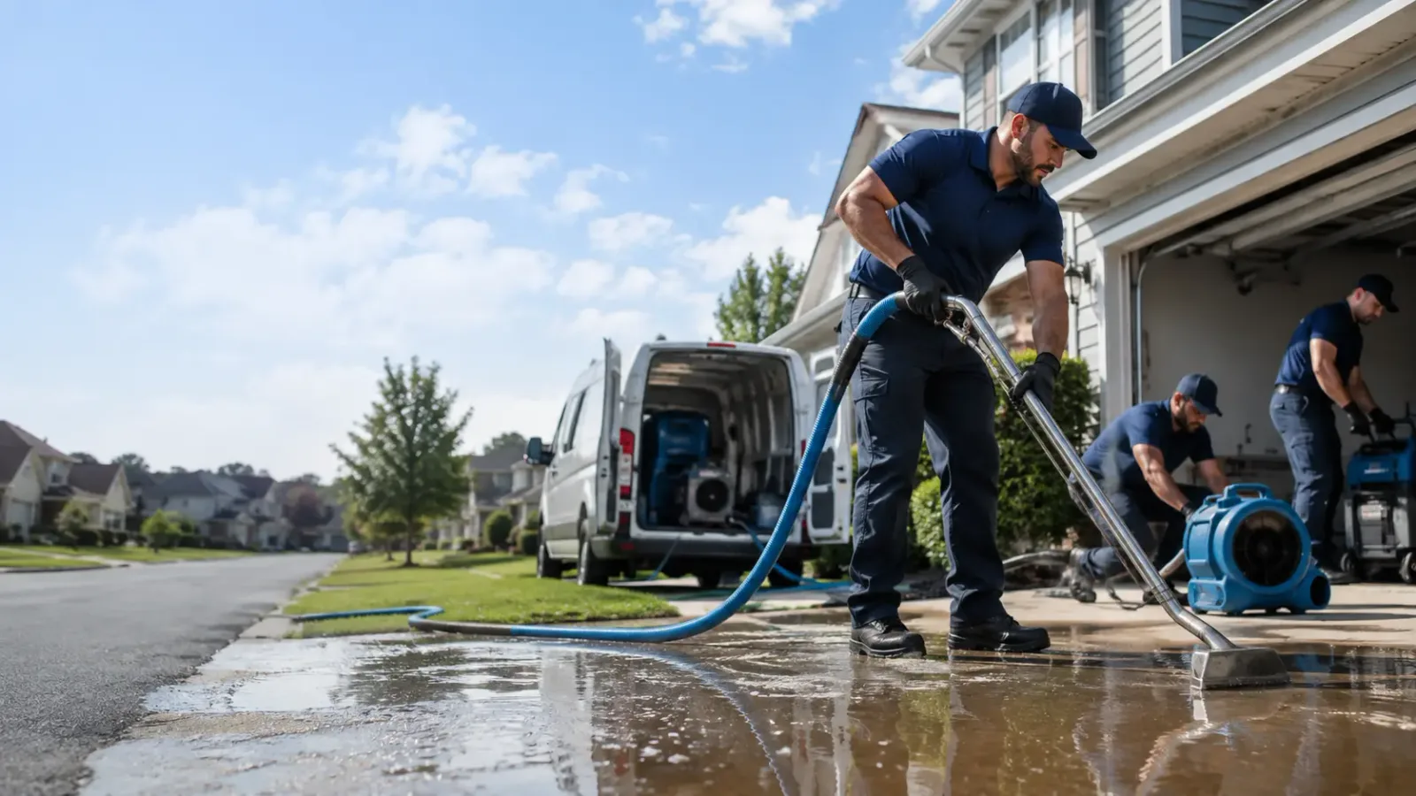 Flood Damage Restoration in Ashville, OH